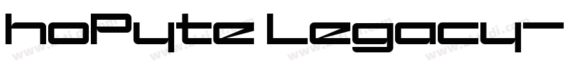 hoPyte Legacy字体转换